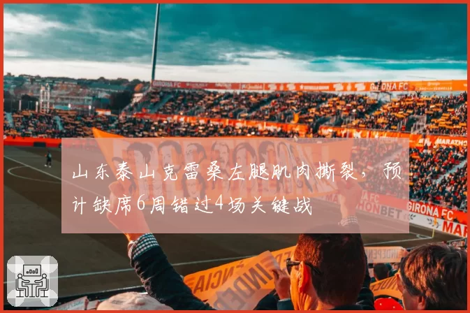 山东泰山克雷桑左腿肌肉撕裂,预计缺席6周错过4场关键战